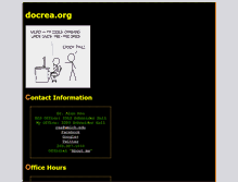 Tablet Screenshot of docrea.org